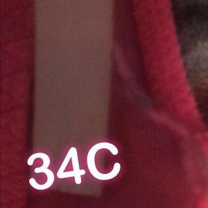 Pink VS 34C bra slight push up
